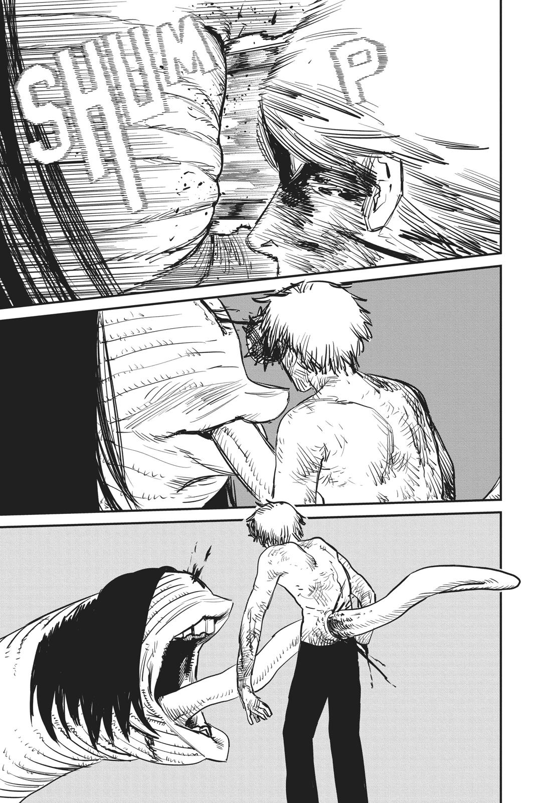 Chainsaw Man Manga Chapter 10 page 11 - Kon scene