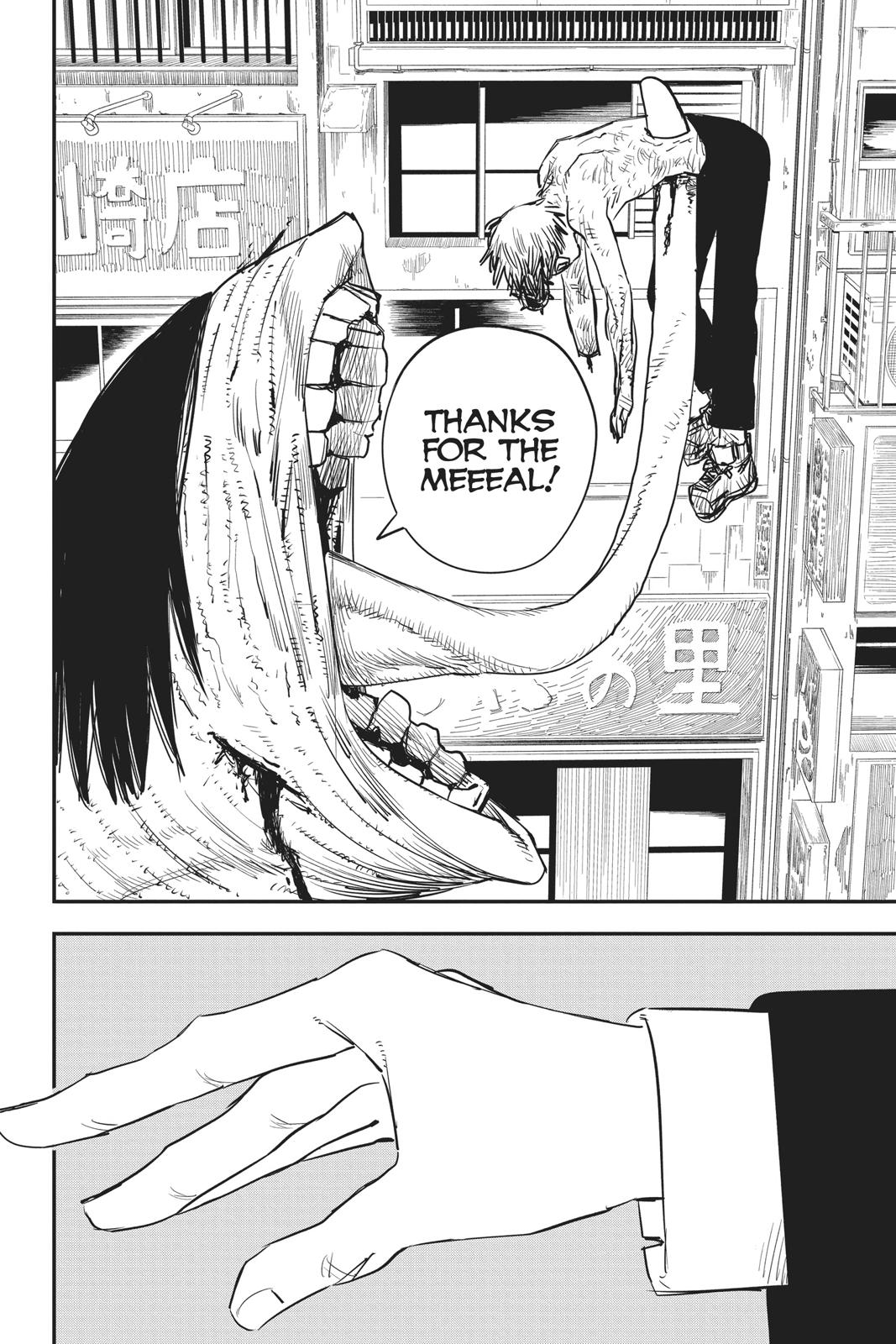 Chainsaw Man Manga Chapter 10 page 12 - Kon scene