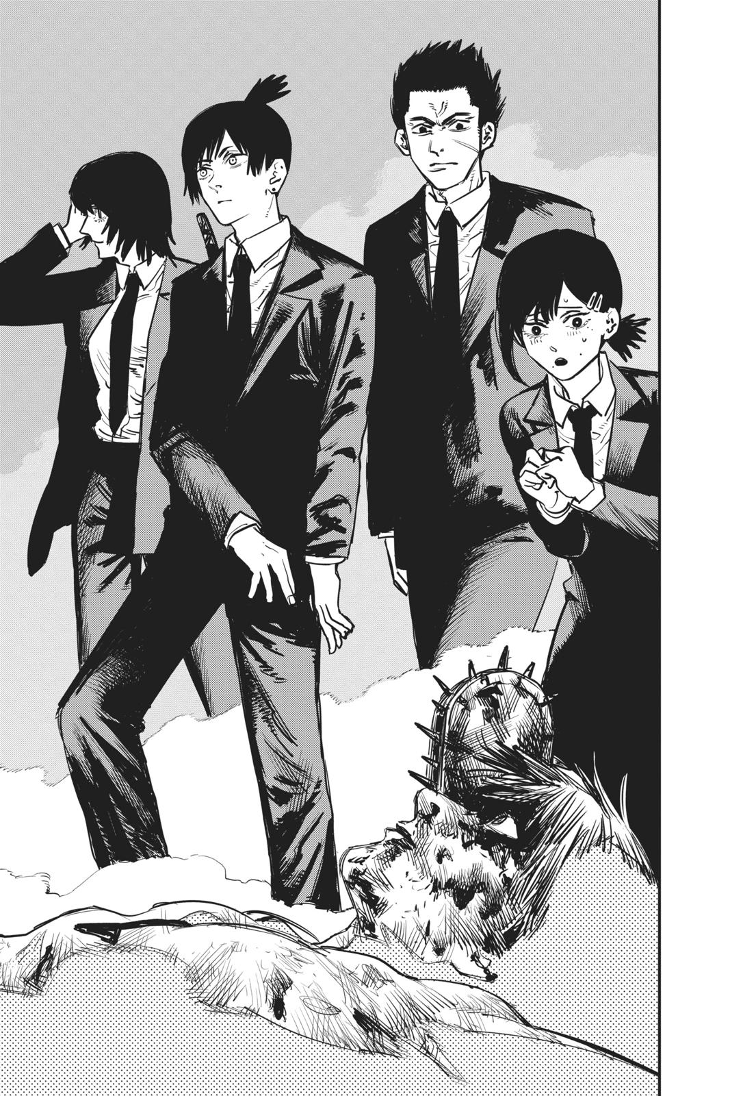 Chainsaw Man Manga Chapter 10 page 17 - Kon scene