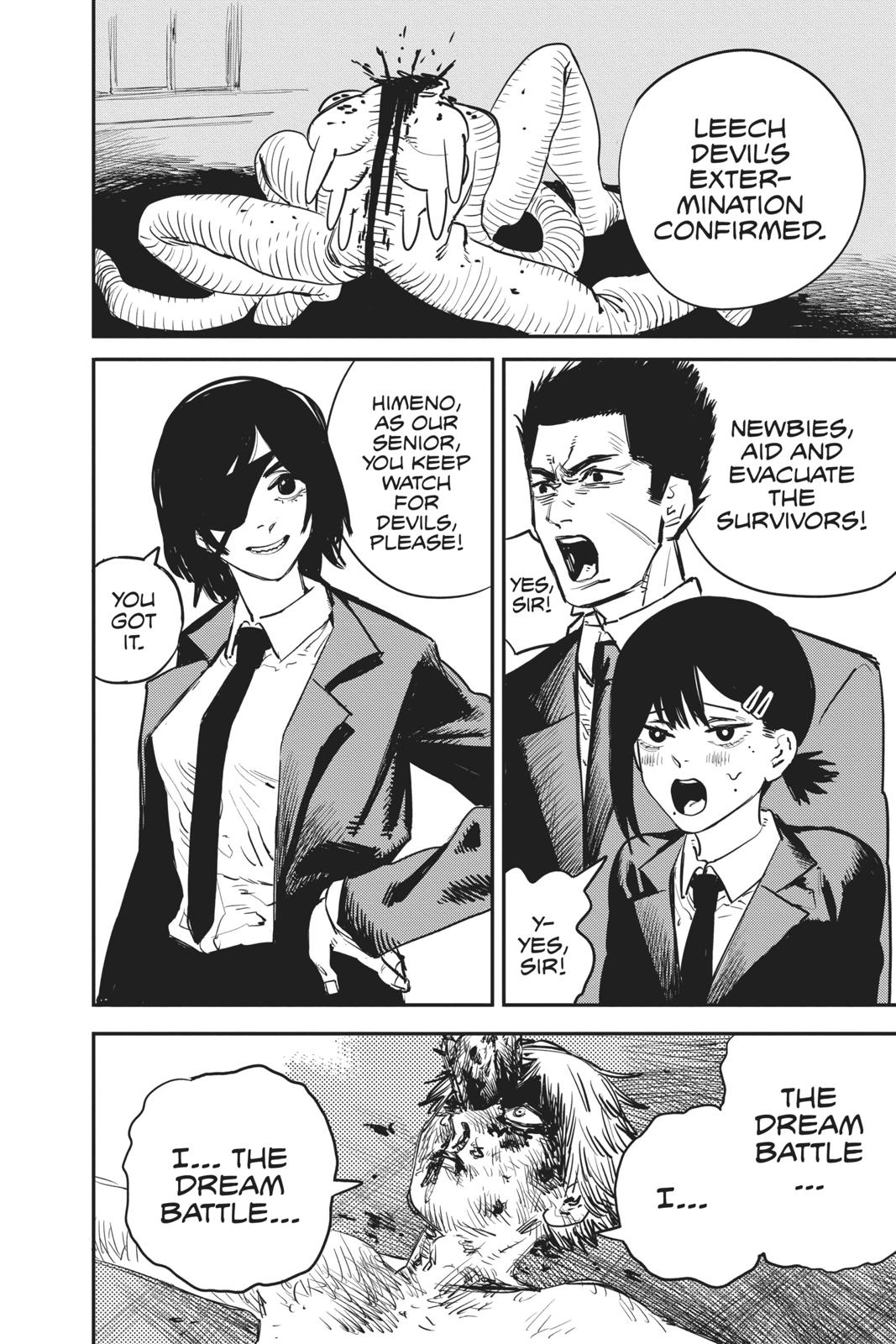 Chainsaw Man Manga Chapter 10 page 18 - Kon scene