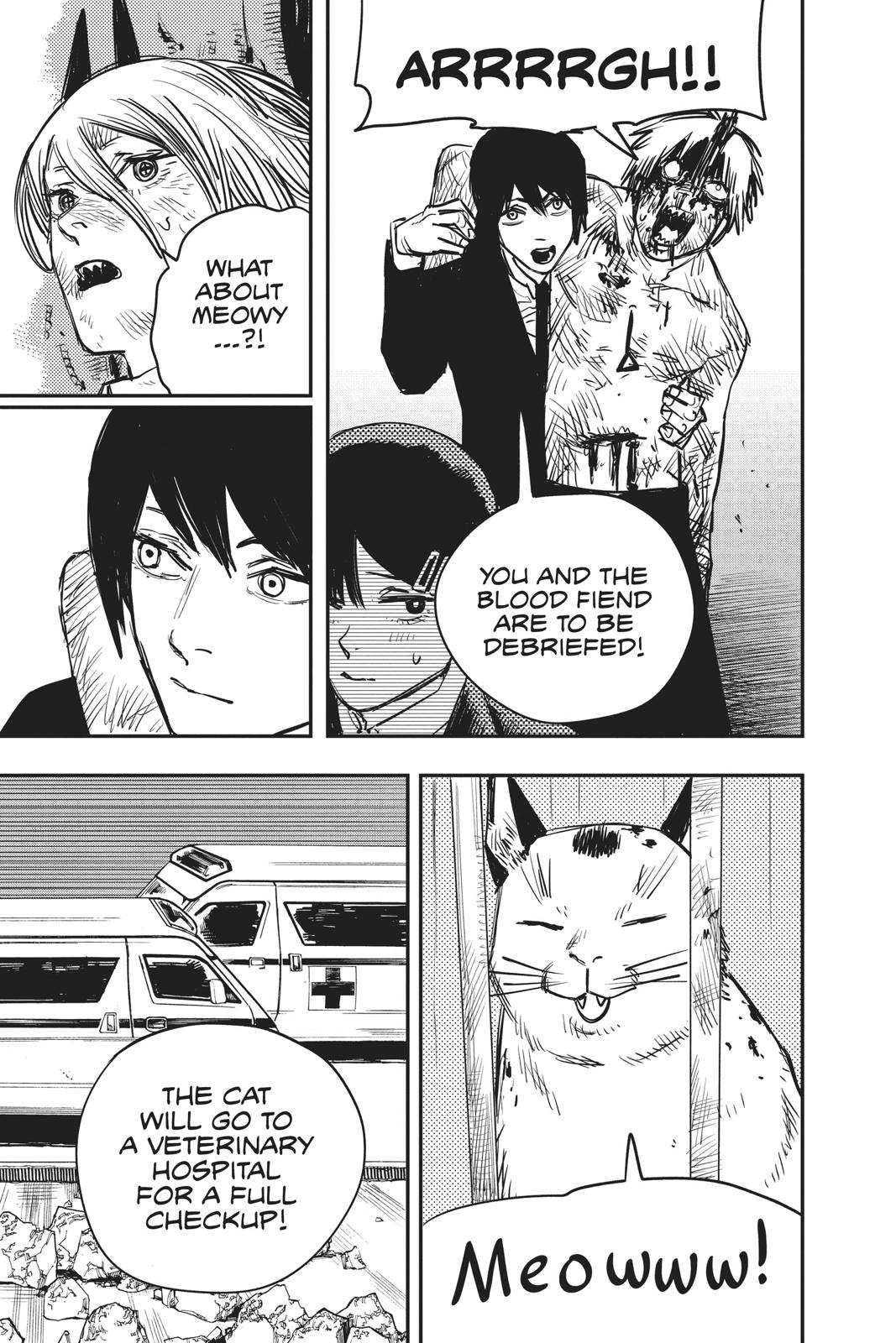 Chainsaw Man Manga Chapter 10 page 19 - Kon scene