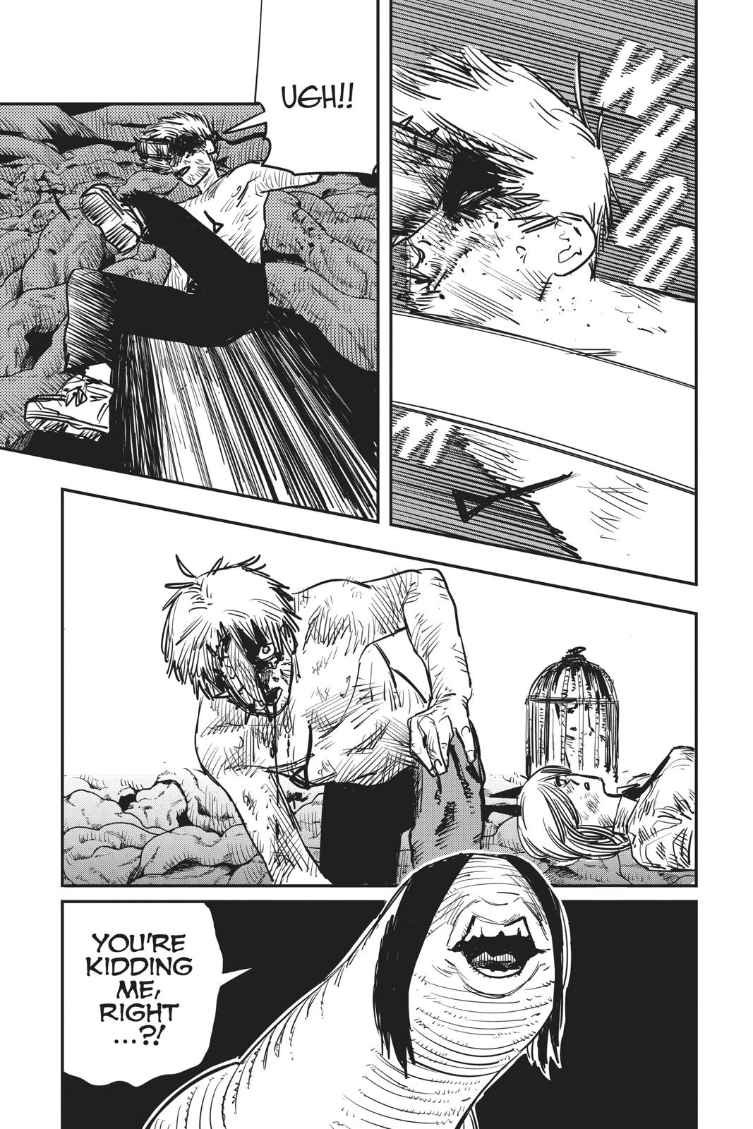 Chainsaw Man Manga Chapter 10 page 3 - Kon scene