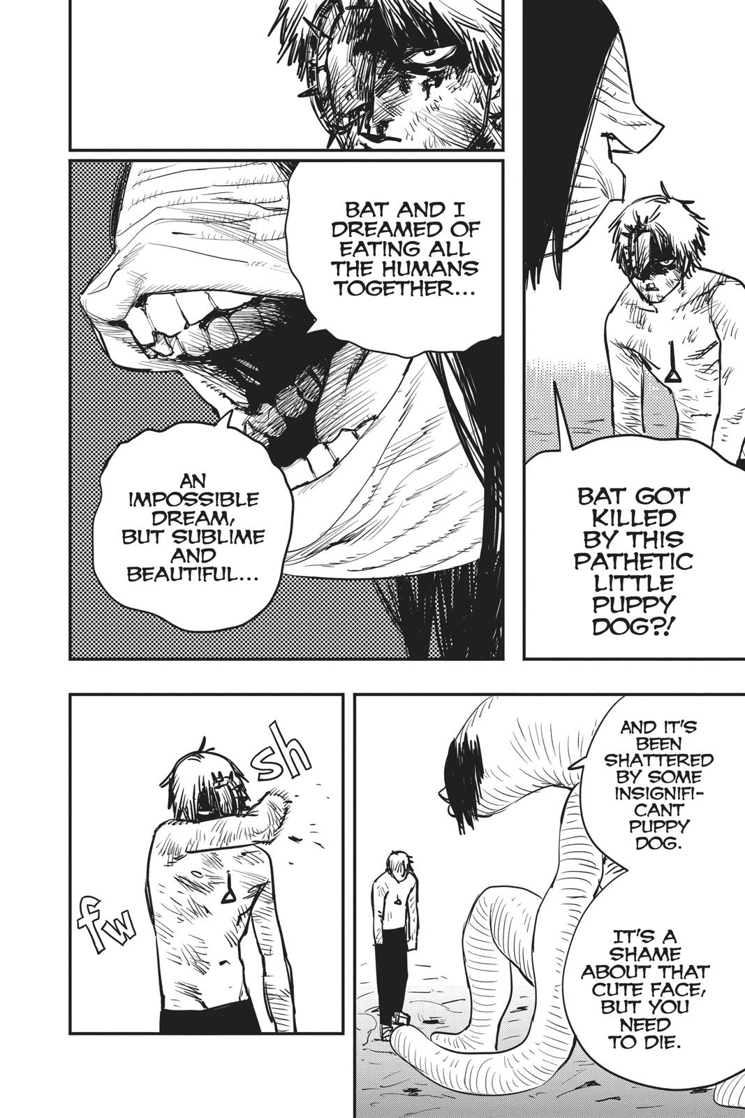 Chainsaw Man Manga Chapter 10 page 4 - Kon scene