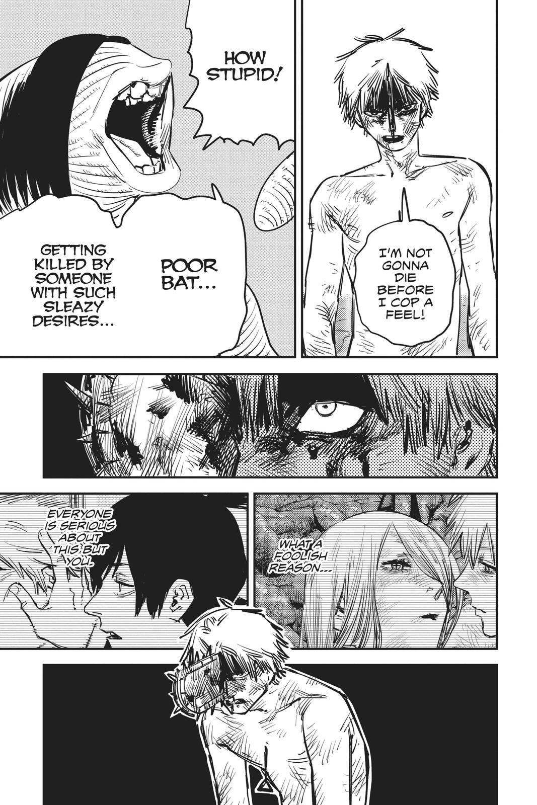 Chainsaw Man Manga Chapter 10 page 5 - Kon scene