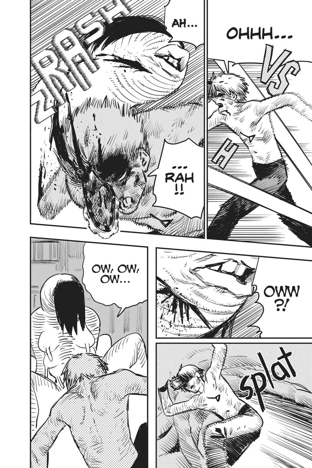 Chainsaw Man Manga Chapter 10 page 6 - Kon scene