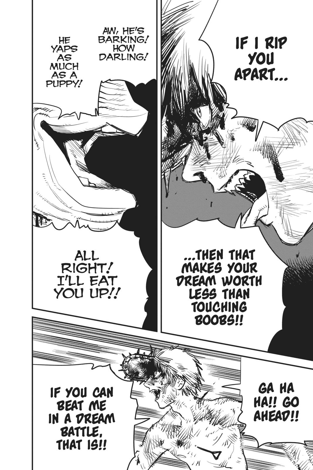 Chainsaw Man Manga Chapter 10 page 8 - Kon scene