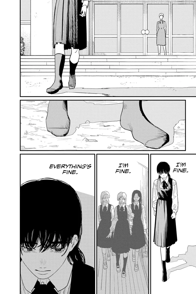 Chainsaw Man Manga Chapter 100 page 11 - How to Walk Shoeless scene