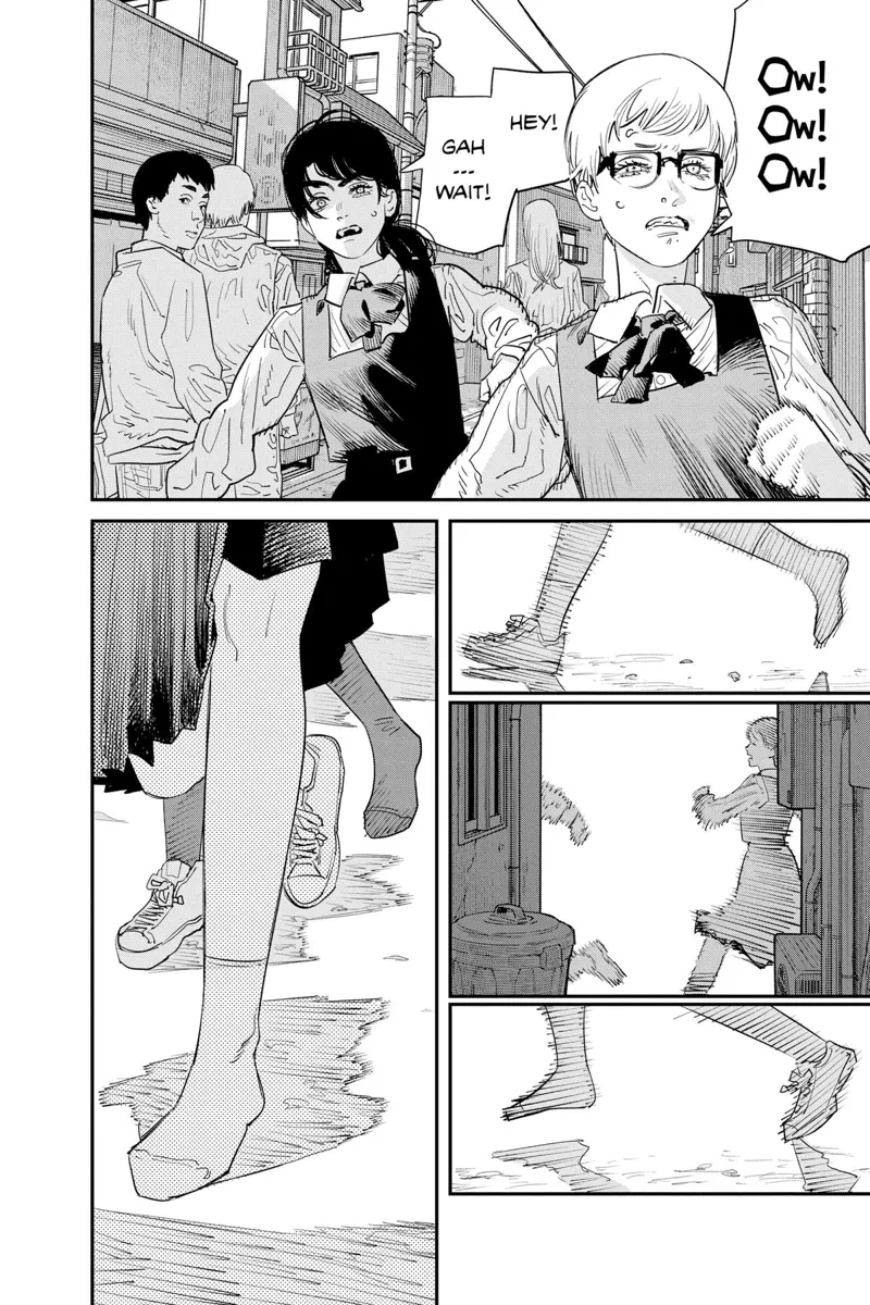 Chainsaw Man Manga Chapter 100 page 15 - How to Walk Shoeless scene