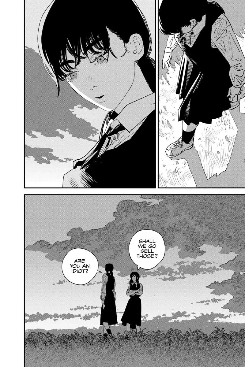 Chainsaw Man Manga Chapter 100 page 19 - How to Walk Shoeless scene