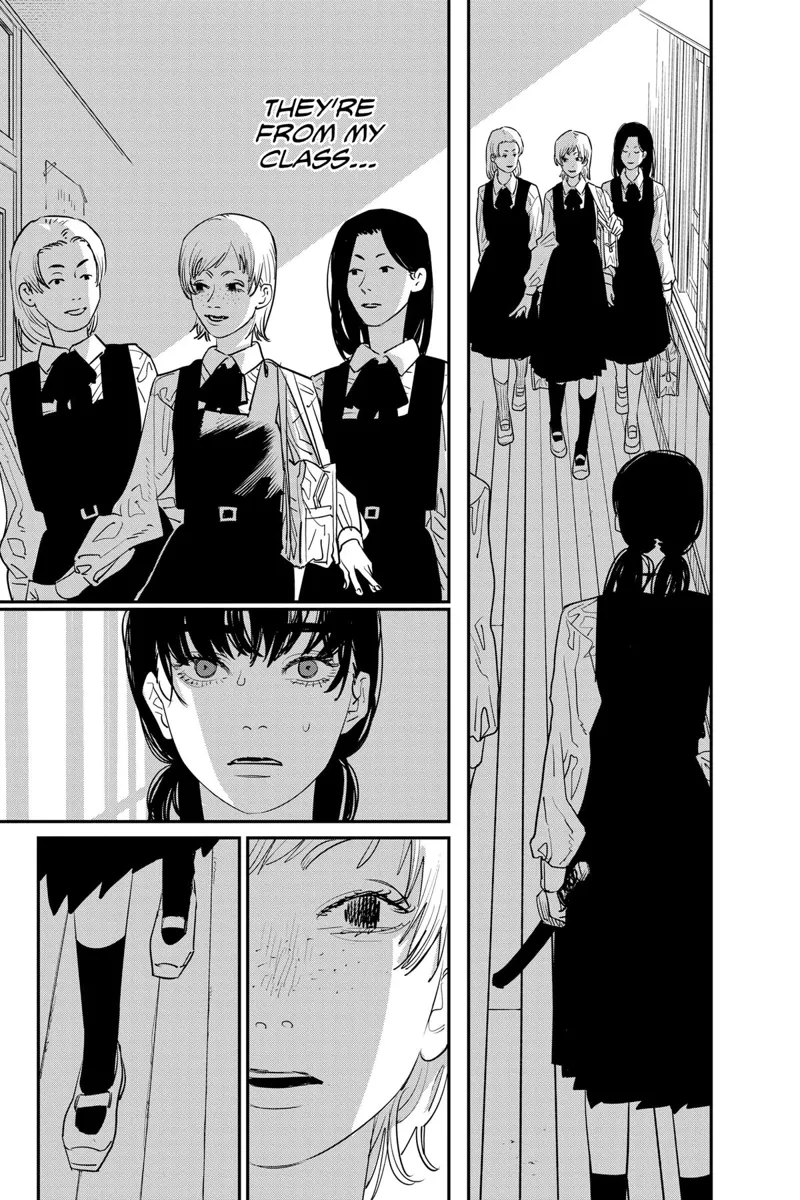 Chainsaw Man Manga Chapter 100 page 4 - How to Walk Shoeless scene