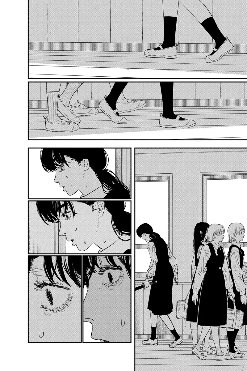 Chainsaw Man Manga Chapter 100 page 5 - How to Walk Shoeless scene