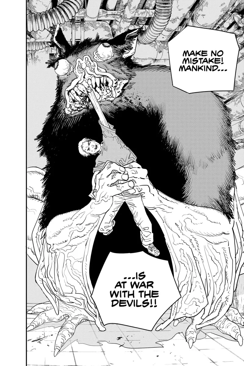 Chainsaw Man Manga Chapter 101 page 14 - Afterschool Devil Hunters scene