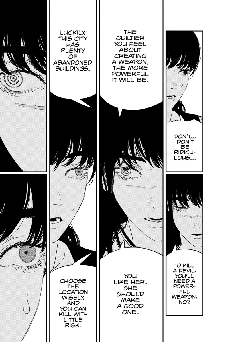 Chainsaw Man Manga Chapter 101 page 6 - Afterschool Devil Hunters scene