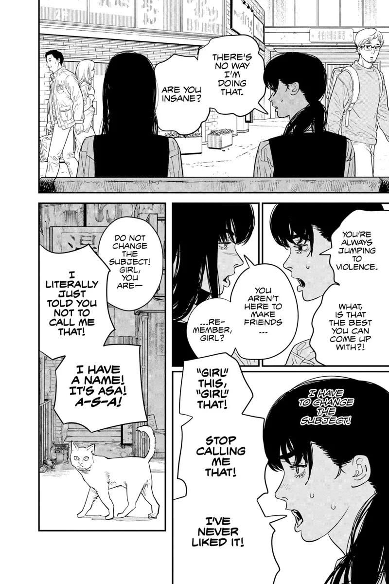 Chainsaw Man Manga Chapter 101 page 7 - Afterschool Devil Hunters scene