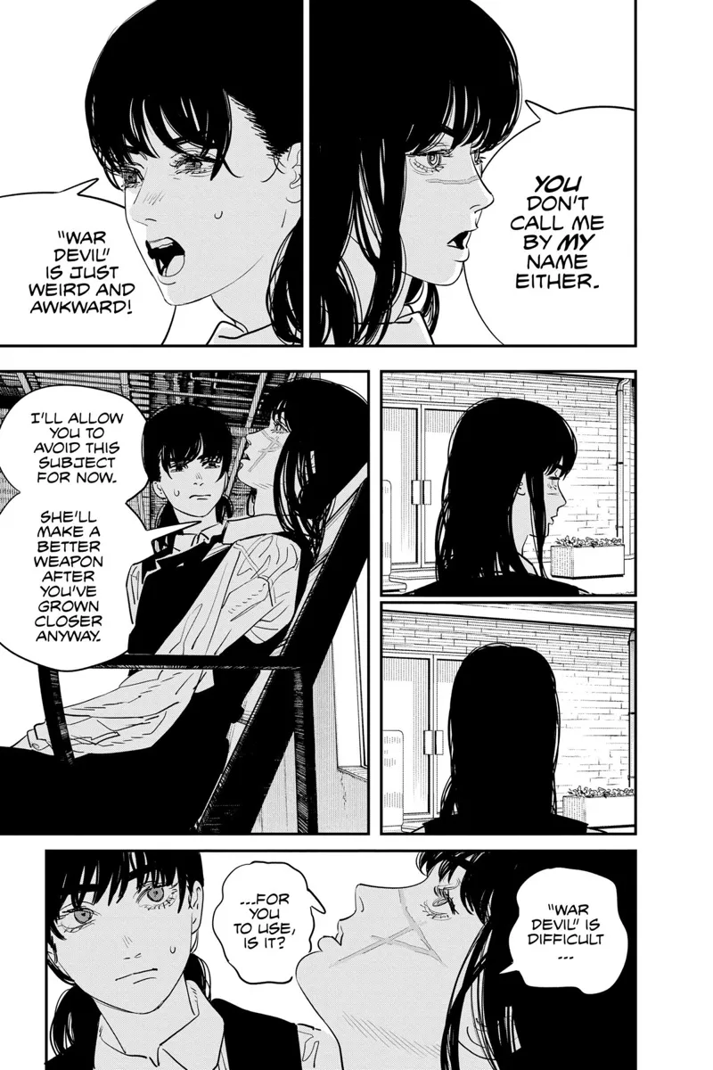 Chainsaw Man Manga Chapter 101 page 8 - Afterschool Devil Hunters scene