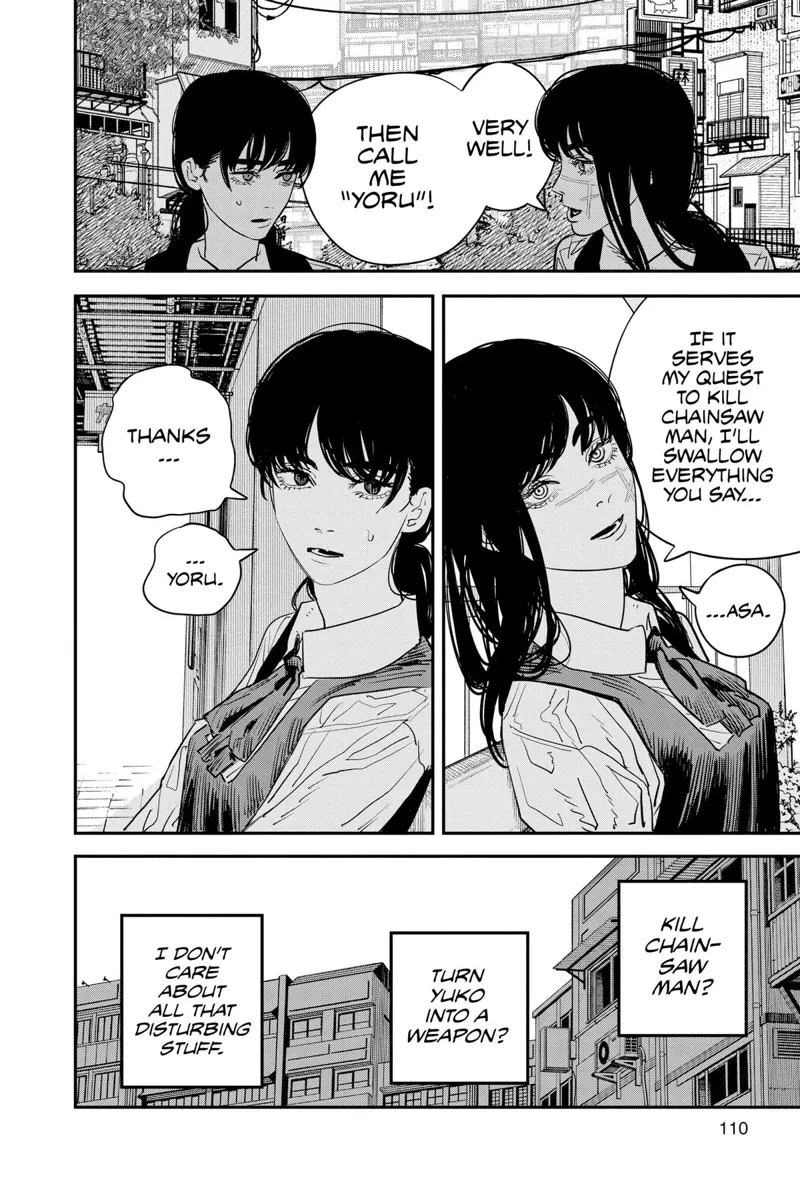 Chainsaw Man Manga Chapter 101 page 9 - Afterschool Devil Hunters scene