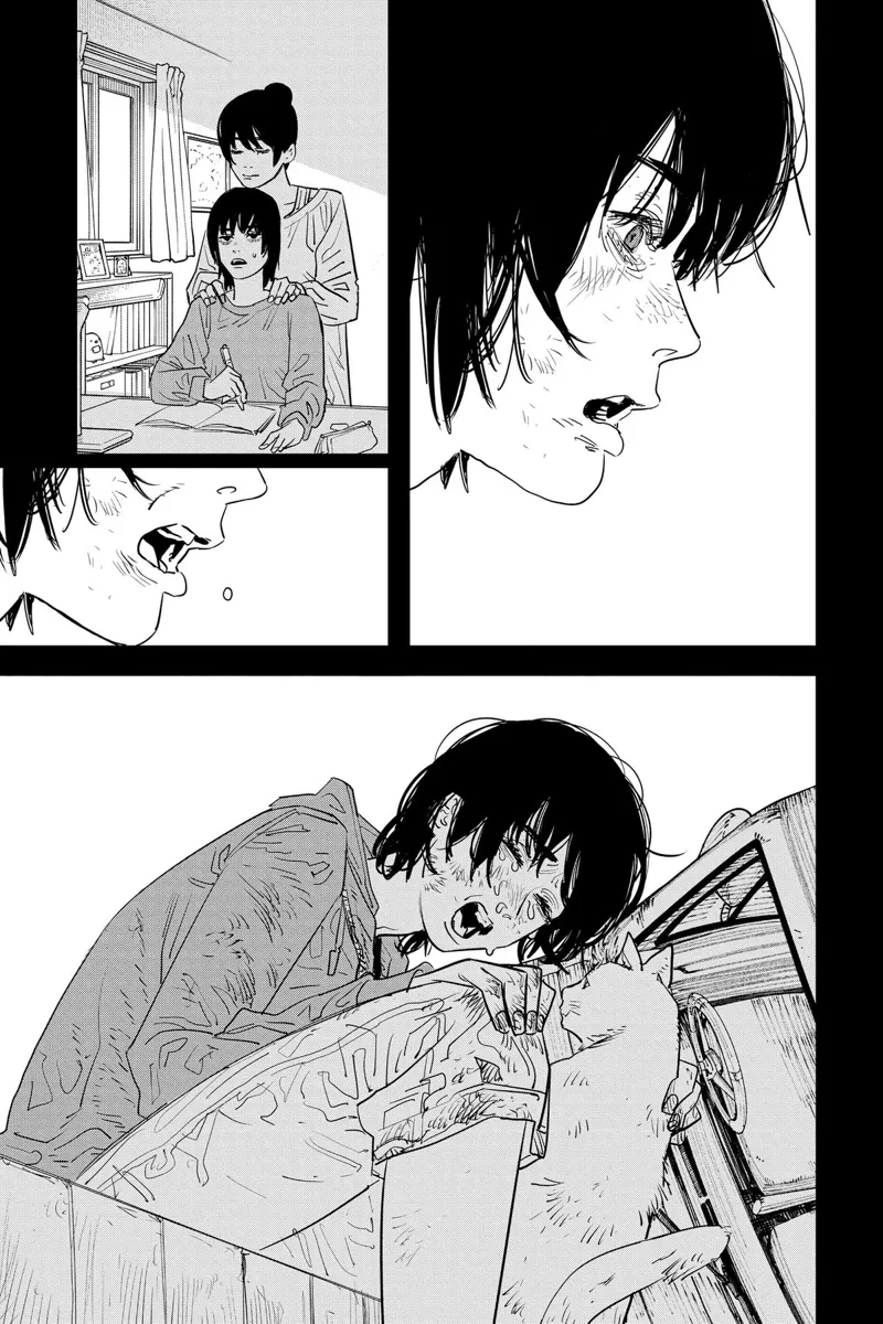 Chainsaw Man Manga Chapter 102 page 19 - Save the Cat scene