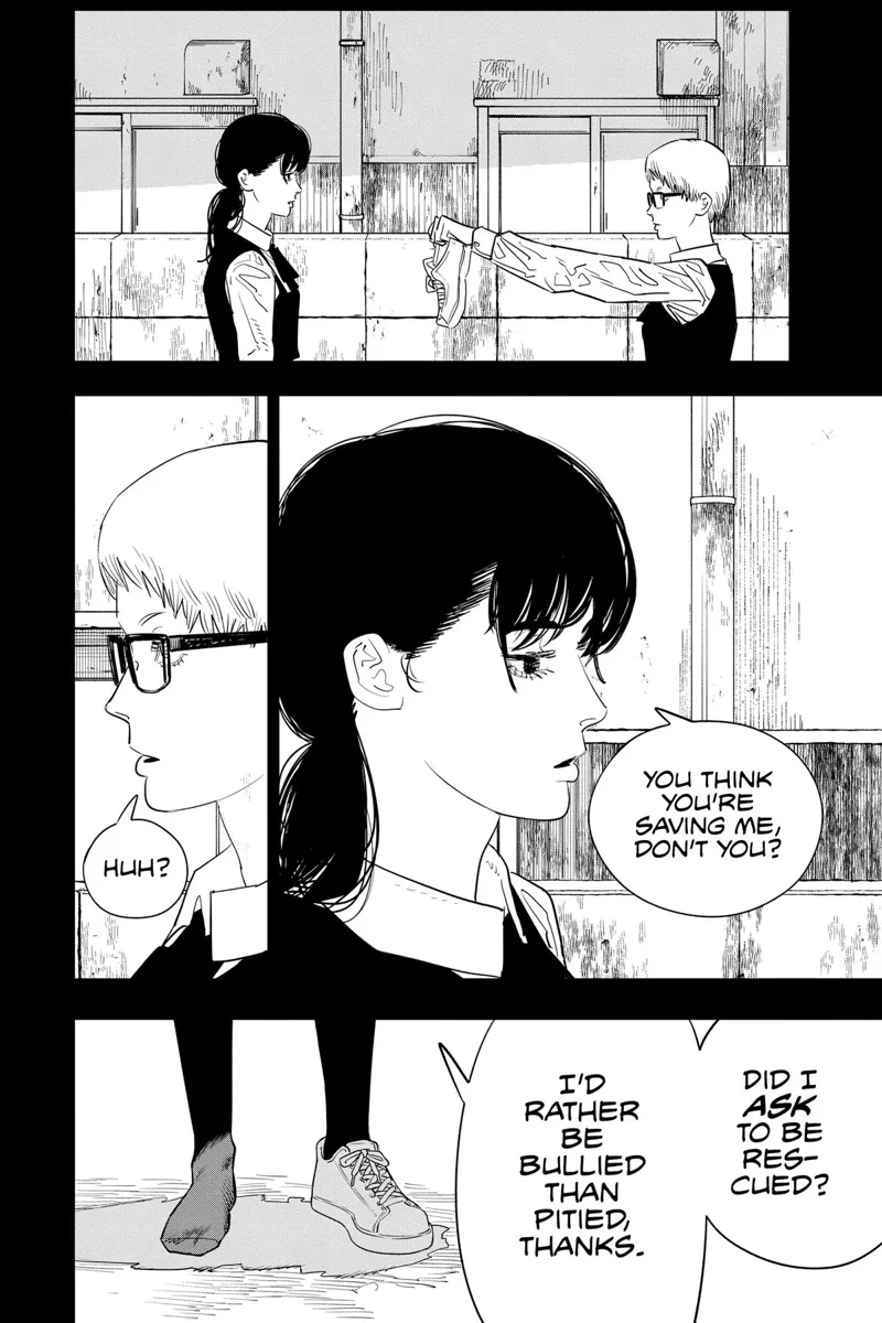 Chainsaw Man Manga Chapter 102 page 20 - Save the Cat scene