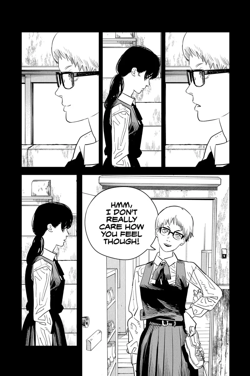 Chainsaw Man Manga Chapter 102 page 21 - Save the Cat scene