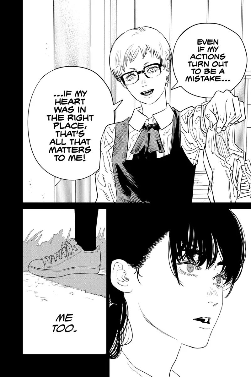 Chainsaw Man Manga Chapter 102 page 22 - Save the Cat scene