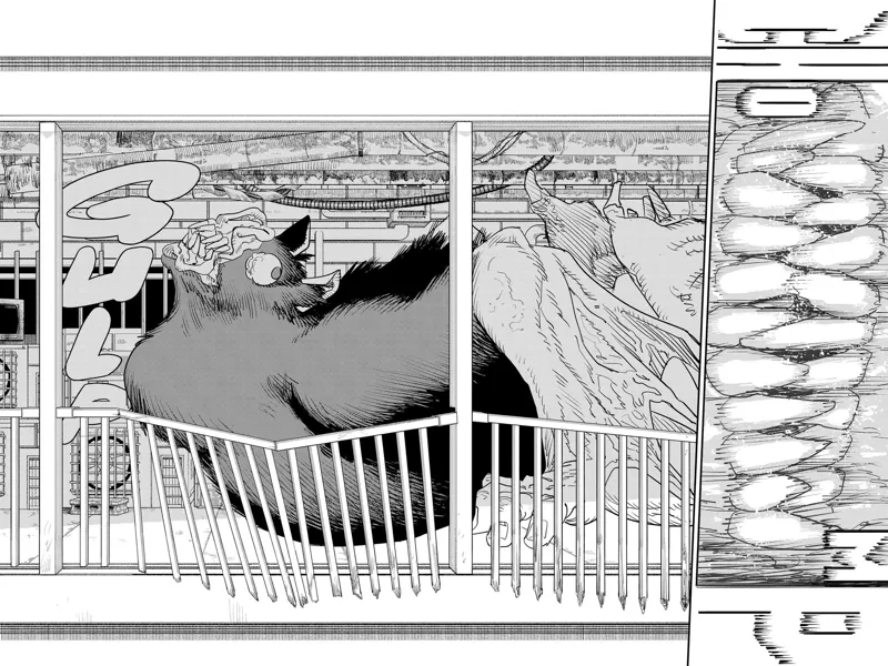 Chainsaw Man Manga Chapter 102 page 26 - Save the Cat scene