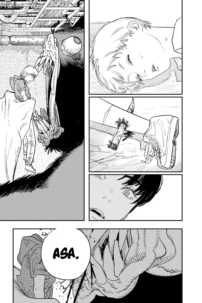 Chainsaw Man Manga Chapter 102 page 3 - Save the Cat scene