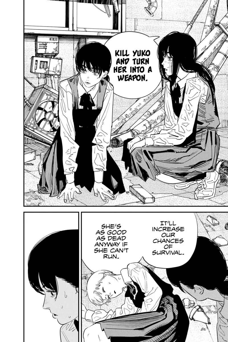 Chainsaw Man Manga Chapter 102 page 4 - Save the Cat scene