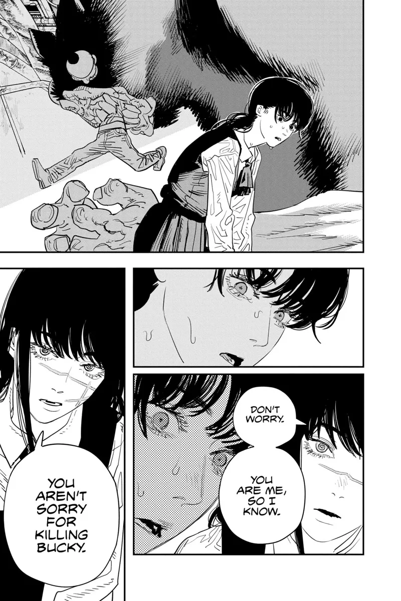 Chainsaw Man Manga Chapter 102 page 5 - Save the Cat scene