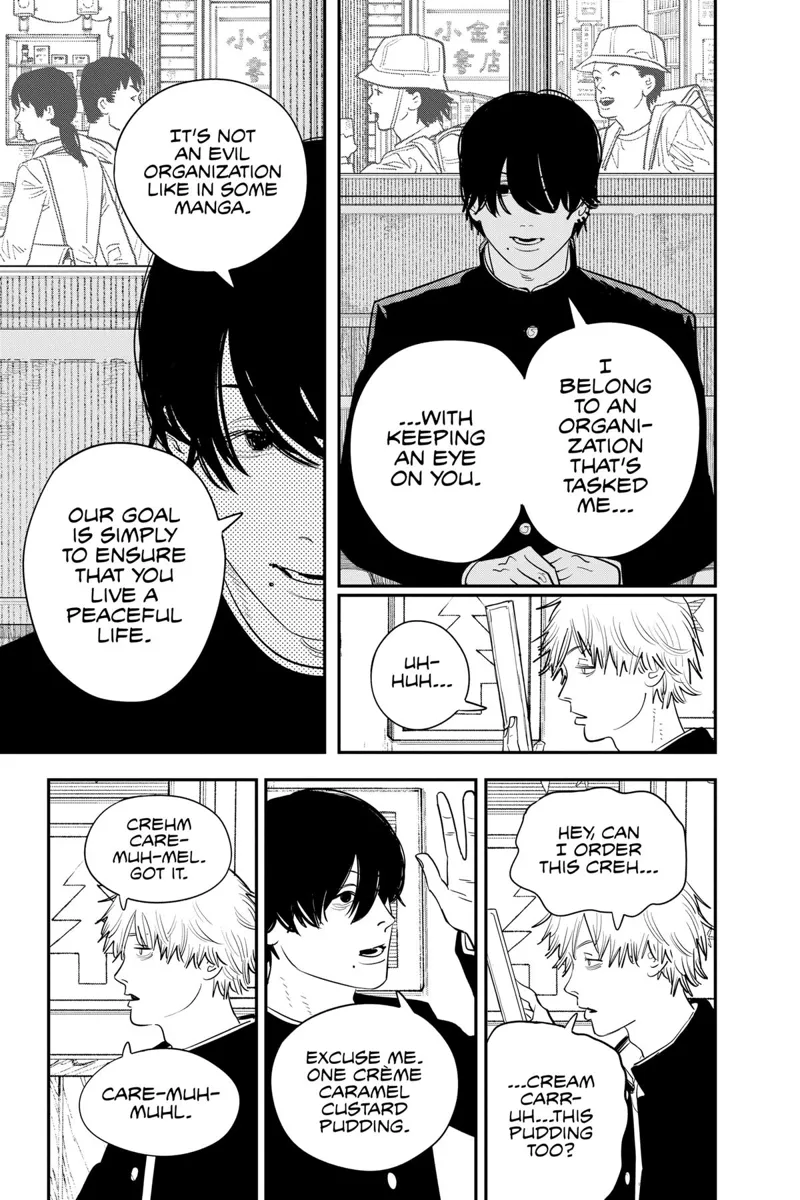 Chainsaw Man Manga Chapter 103 page 12 - Denji Dream scene