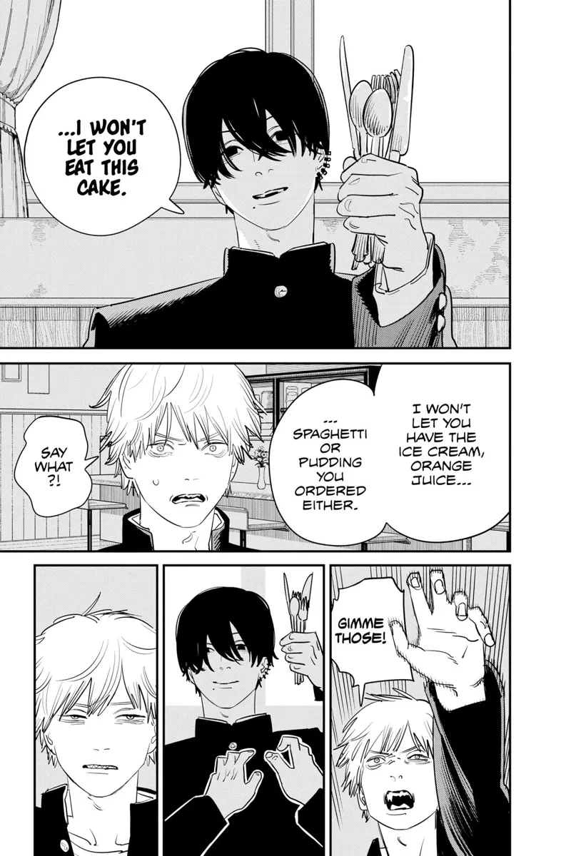 Chainsaw Man Manga Chapter 103 page 14 - Denji Dream scene