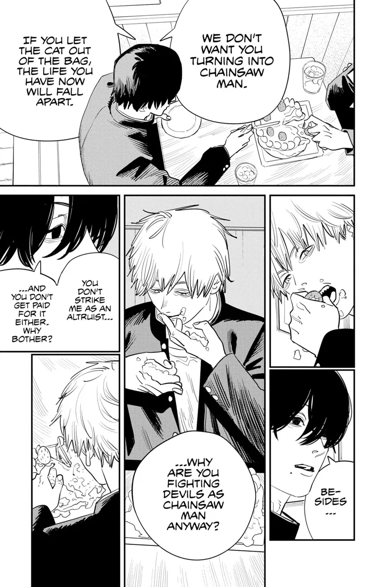 Chainsaw Man Manga Chapter 103 page 16 - Denji Dream scene