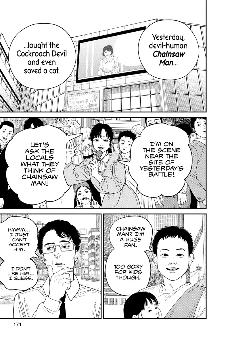 Chainsaw Man Manga Chapter 103 page 2 - Denji Dream scene