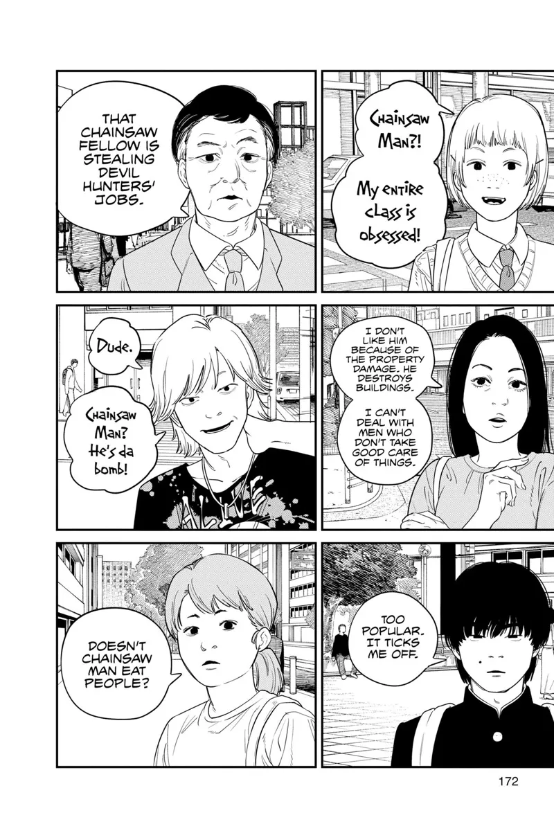 Chainsaw Man Manga Chapter 103 page 3 - Denji Dream scene