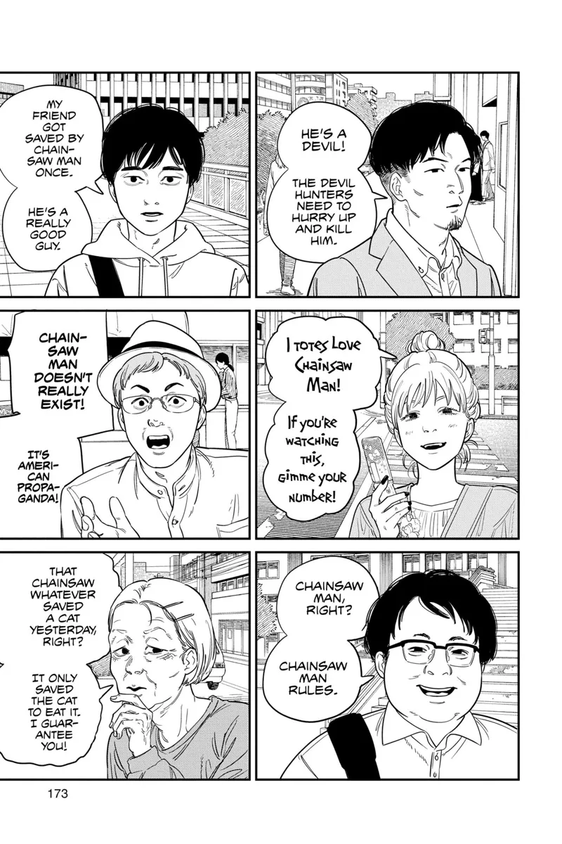 Chainsaw Man Manga Chapter 103 page 4 - Denji Dream scene