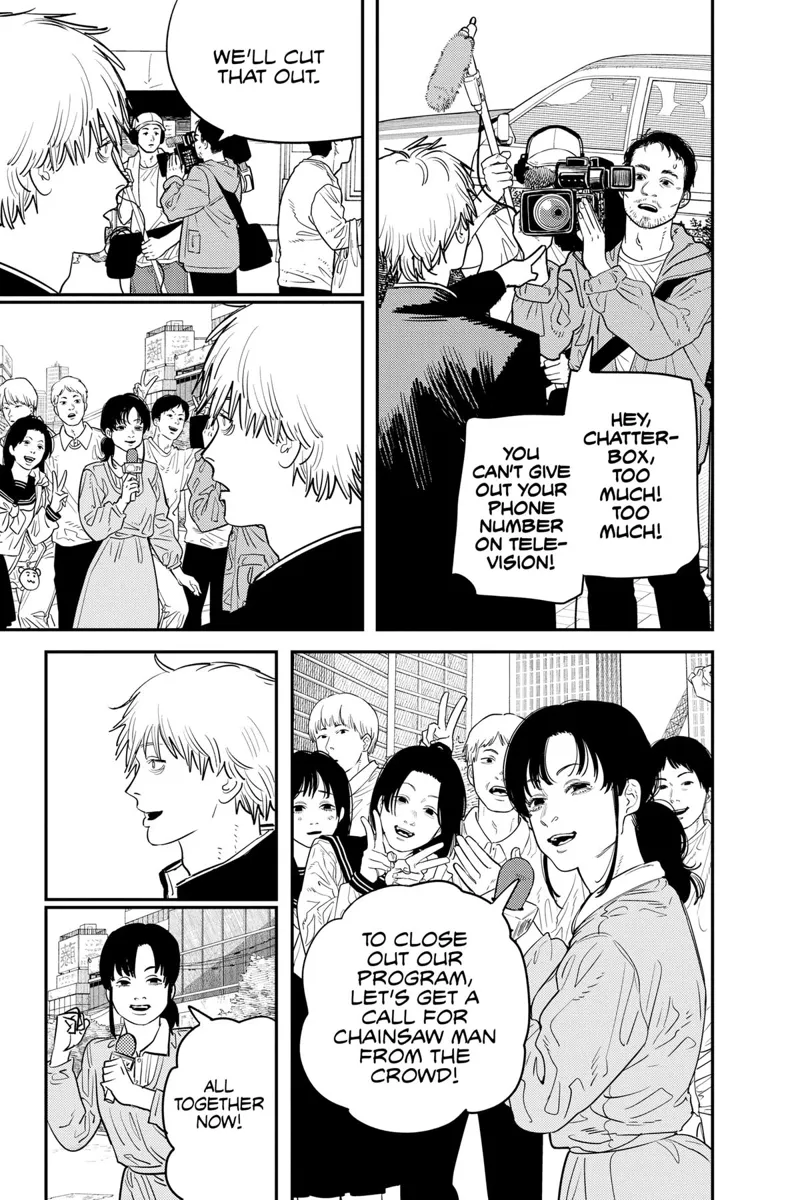 Chainsaw Man Manga Chapter 103 page 6 - Denji Dream scene