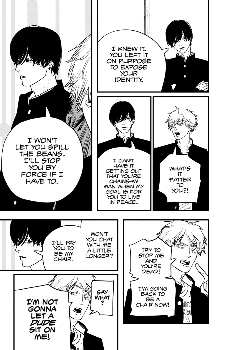 Chainsaw Man Manga Chapter 104 page 14 - Spoiler scene