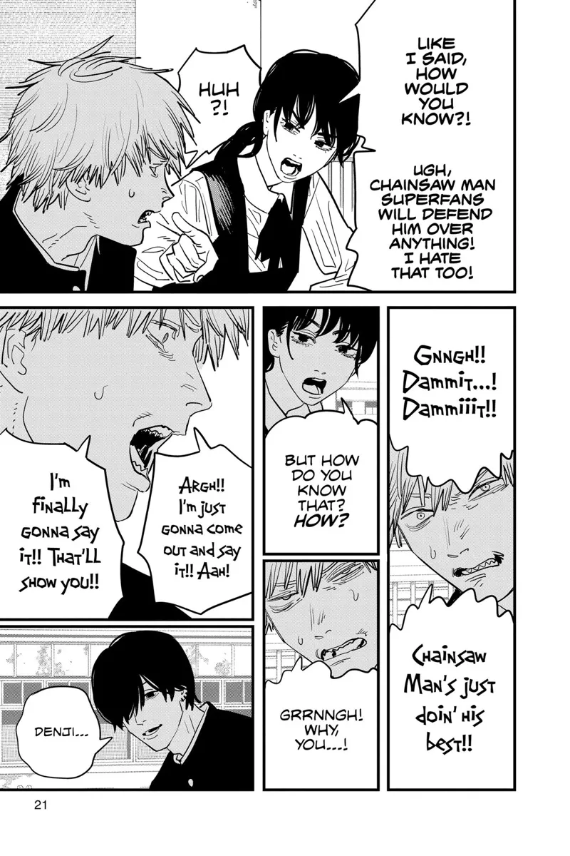 Chainsaw Man Manga Chapter 104 page 22 - Spoiler scene