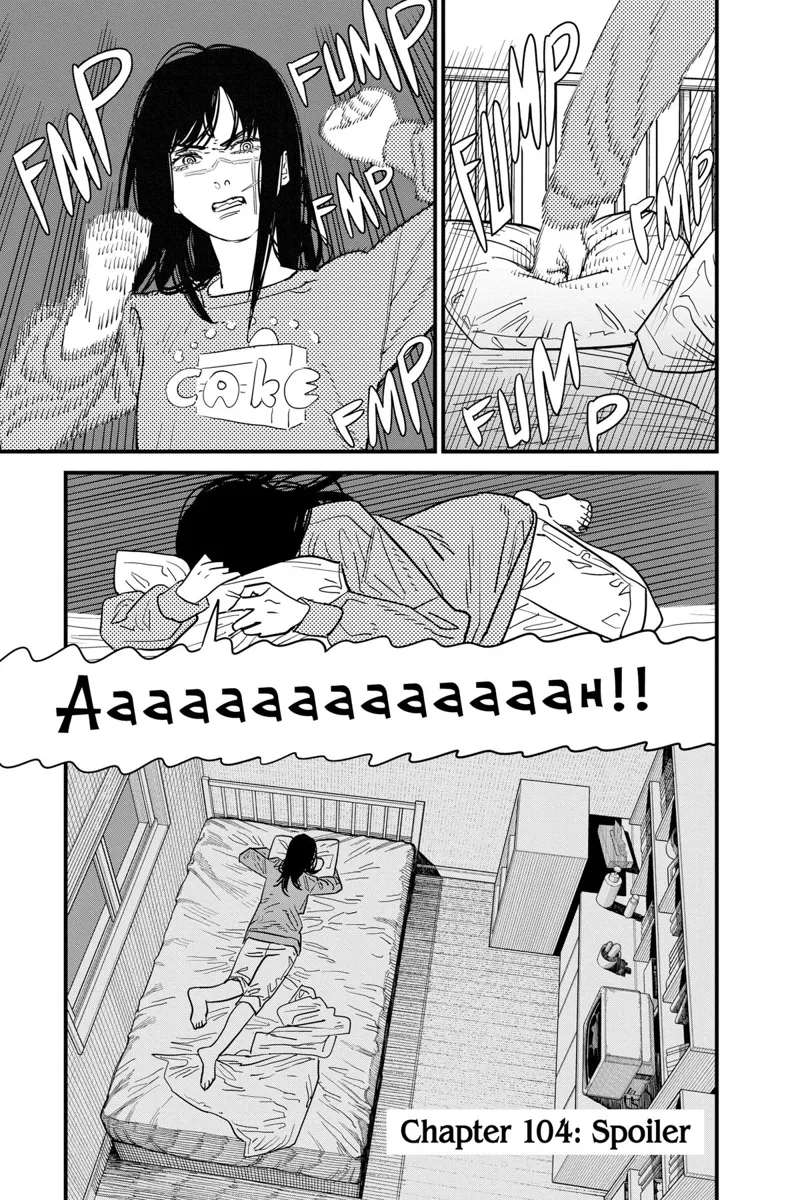 Chainsaw Man Manga Chapter 104 page 8 - Spoiler scene