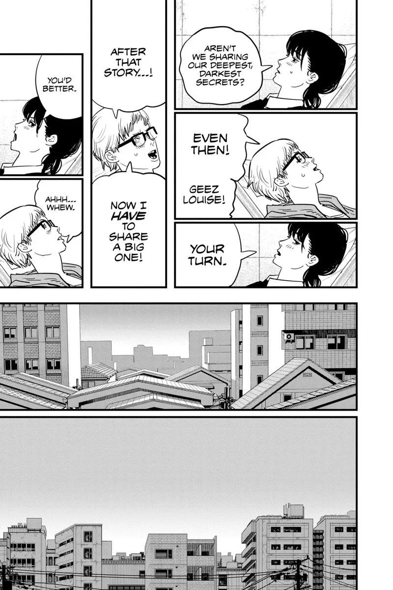 Chainsaw Man Manga Chapter 105 page 10 - Red Hot scene