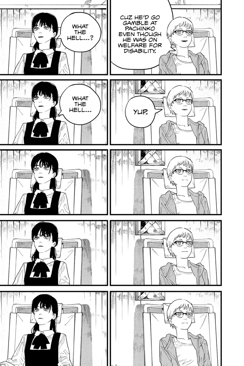 Chainsaw Man Manga Chapter 105 page 12 - Red Hot scene