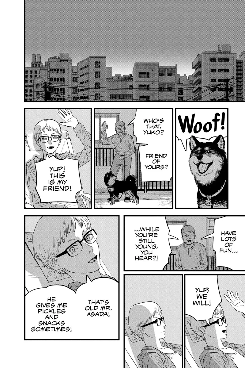 Chainsaw Man Manga Chapter 105 page 14 - Red Hot scene