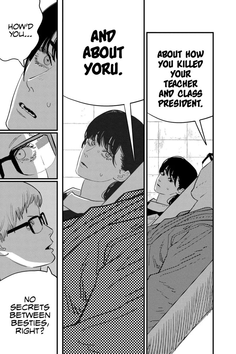 Chainsaw Man Manga Chapter 105 page 17 - Red Hot scene