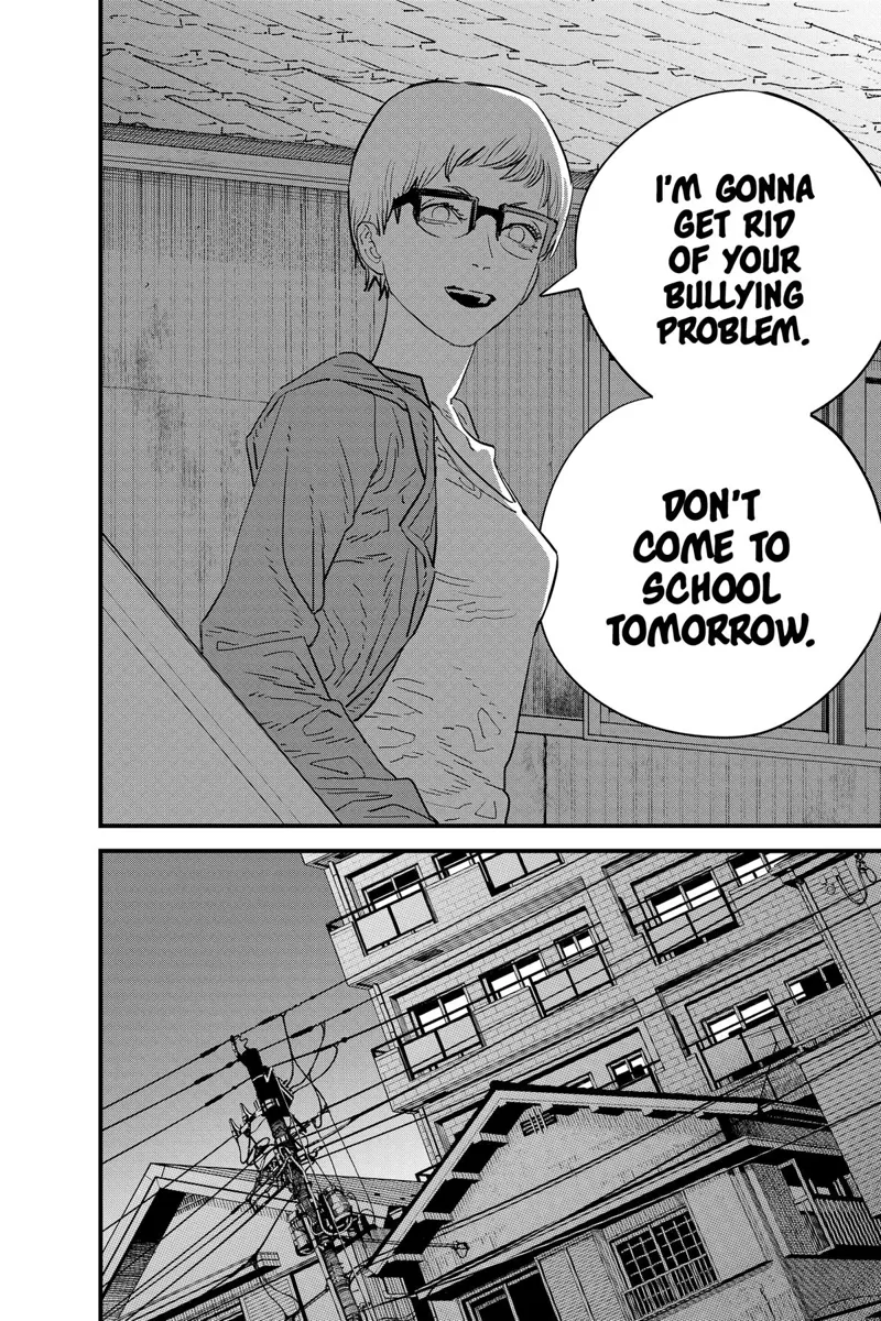 Chainsaw Man Manga Chapter 105 page 20 - Red Hot scene