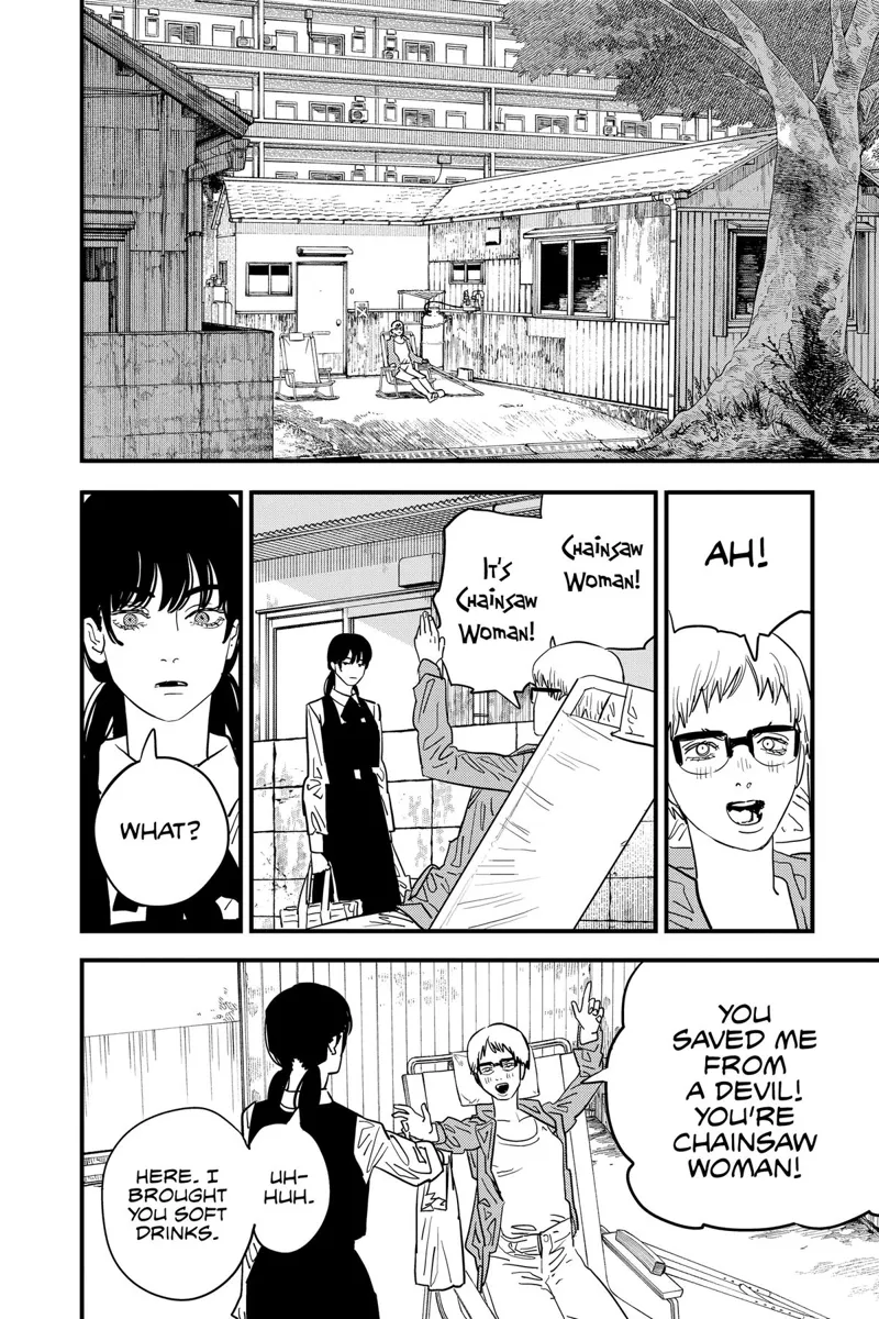Chainsaw Man Manga Chapter 105 page 5 - Red Hot scene