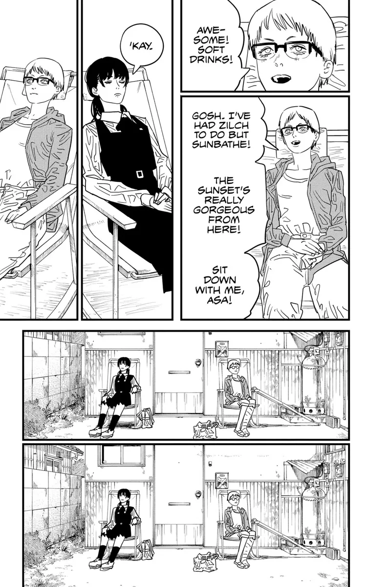 Chainsaw Man Manga Chapter 105 page 6 - Red Hot scene