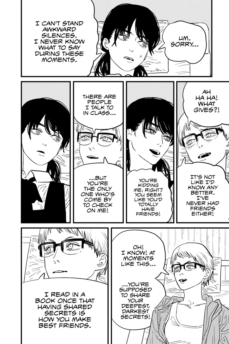 Chainsaw Man Manga Chapter 105 page 7 - Red Hot scene