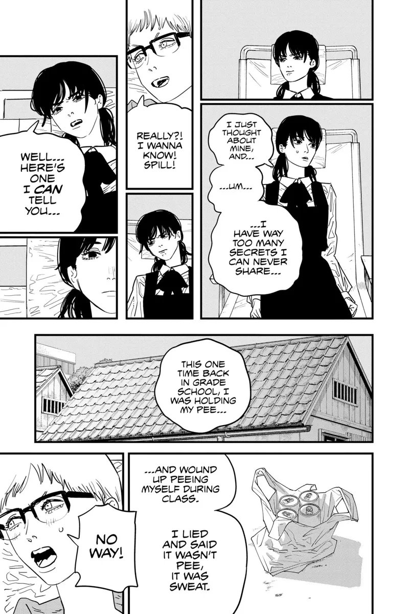 Chainsaw Man Manga Chapter 105 page 8 - Red Hot scene