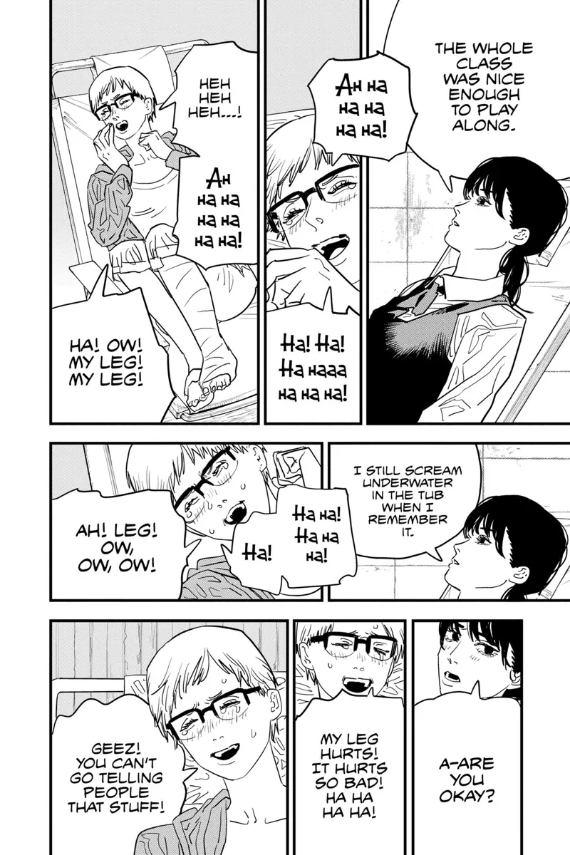 Chainsaw Man Manga Chapter 105 page 9 - Red Hot scene