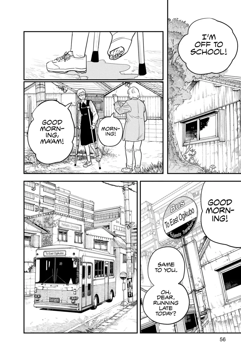 Chainsaw Man Manga Chapter 106 page 10 - Bonfire scene