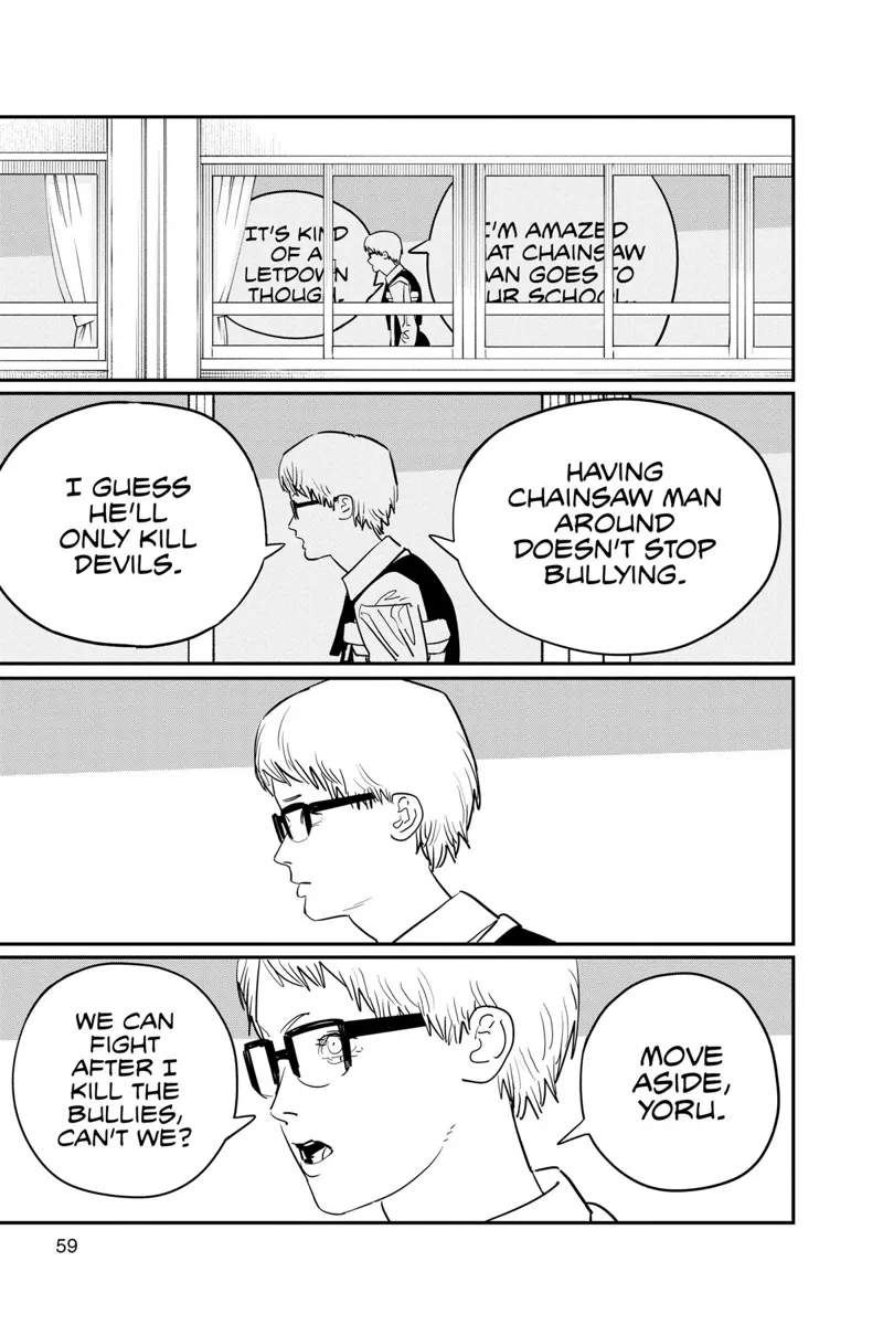 Chainsaw Man Manga Chapter 106 page 13 - Bonfire scene